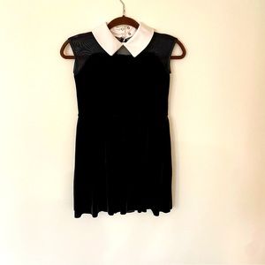 Girl dance costume black & white